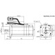 CS-M234120-B hibridinis servo žingsninis variklis - 12Nm su stabdymu