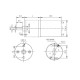 Motor with gear 25Dx52L HP 47:1 6V 210RPM + CPR 48 encoder - replacement for Pololu 2274