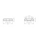 Washer GN 6341-NI-5-13-A-MT - Stainless steel washer
