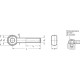 Eye bolt DIN 444-M10-75-NI - Eye bolt, stainless steel