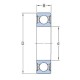 Gilaus griovelio rutulinis guolis 618/8 ( 688 ) 2Z 8x16x5