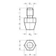 Stop DIN 6320-20-M6