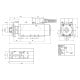 Electrospindle Z35X68GD12Z0.37-1 0.37kW 200Hz Disc 22mm 12000rpm 220/380V Left thread
