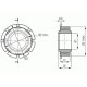 Spherical joint bearing EGFM-10 T