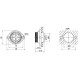 Electrical connector TS21FS04 30A/500V