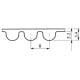 Timing belt 560-8MHP-30 z70