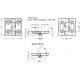 Hinge GN 237-AL-50-50-A-EL - natural aluminum