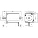 Stepper motor SM 60/86-3008B - 3.1Nm