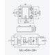 SSR relay YM-LA48120-P1 120A, 4-20mA, Yumo