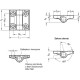Vyriai GN 437.1-ZD-60-60-A-SR – pilkas cinko liejimas