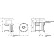 Positioning module GN 350-32-11-AK-NI - Positioning module, stainless steel