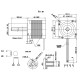 Stepper motor with screw 57BYGH3302 - 1.5Nm, 2.5A T10x4 300mm