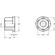 DIN 6331-M20 hexagon nut - with collar