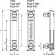 Liquid level indicator HCX.254-M12 - technopolymer