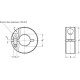 Threaded retaining ring GN 706.3-55-M30x1.5-ST - steel