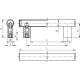 M.1066 BM/30-300 CLEAN tubular holder - technopolymer