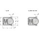 Latch GN 614-4-MS - brass body