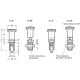 Indexing pin GN 817.2-4-6-BK - steel