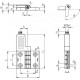 Hinge with built-in safety switch C