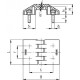 CFE.66 p-M6x16 vyriai – srieginiai kaiščiai