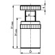 Screw support RLM-30100 METALIMPEX