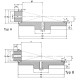Kūginė pavara – kūginės krumpliaračiai 1:3 M2.5 Z15/45 B