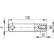 Side guide holder MPG-P16-M8 - pin