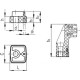 Spacer sleeve DS-M.1043/30-10 - for m.1043, technopolymer