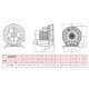JQT-7500 side channel fan 7.5kW 400V 50Hz