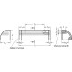 Safety handle GN 430-250-SW - black