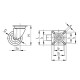 Swivel wheel fi 40mm rubber with mounting plate, load capacity 30 kg RE.C7-040-SBL Swivel wheel fi 40mm rubber with mounting plate, load capacity 30 kg RE.C7-040-SBL