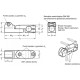 Articulated connector GN 287-B16-B14-2-BL - aluminum