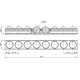 RLS-U-POM ball strip - technopolymer