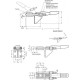 Angle clasp GN 851.2-160-T4 - fastening