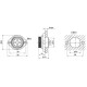 Electrical connector TS17FS03 10A/500V