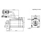 CS-M22331-L hybrid servo stepper motor - 3.1Nm