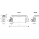 M.943-112-AF-4.8 rack mount - technopolymer