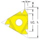 Threading insert 22IR6TR TGC IRON ROOT Trapezoidal thread