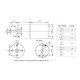 Engine 25Dx58L 378:1 6V 15RPM replacement for Pololu 1590