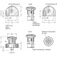 Indexing pin GN 412-10-47-B-1