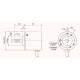 Prieaugio kodavimo įrenginys ISC3806-001G-2500BZ1-5-30F, 2500 imp/min., 5-30VDC, fi38mm, velenas 6mm, stūmimas, Yumo