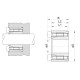 Fixing sleeve BK 61/40x65