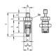 Indexing pin GN 617-8-GK-NI
