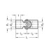Cross joint GN 9080-25-B16-EG - for manual drives