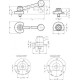Pressure screws GN 918.1-50-GV-L - axial repulsion