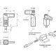 Locking pin GN 722.1-16-30-AU-A4 - Stainless steel locking pin