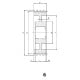 Pulley SPB 212 /R3 ( 3x17 )/TL2517