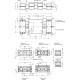 Slydimo mechanizmas su dviem kreipiamaisiais profiliais GN 492-30-100-R1-SCR dvigubas vežimėlis