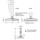 Stainless steel self-aligning foot GN 21-100-M10-50-D0-S -