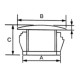 Universal cable gland, cut RS25